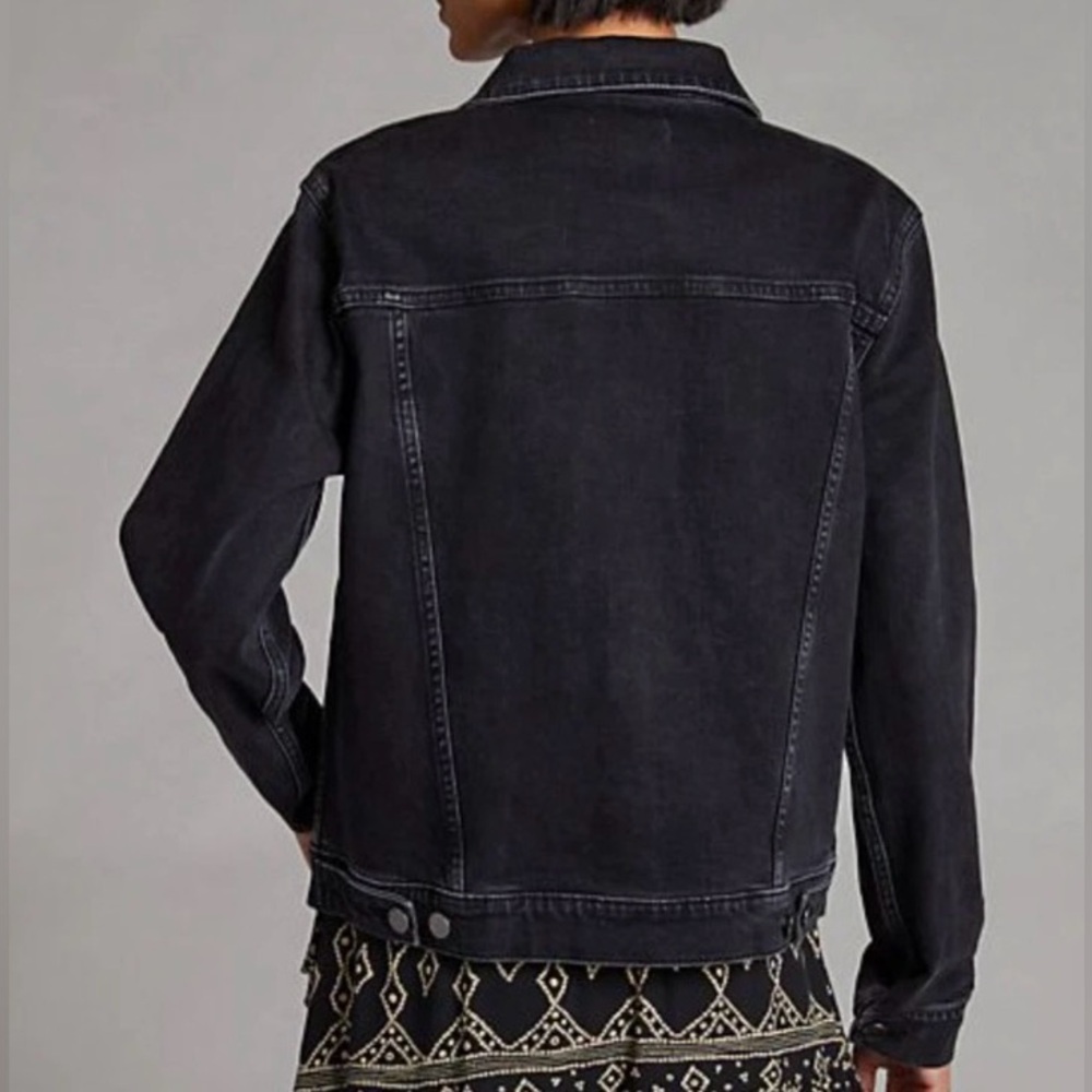 DL1961 NWOT Viika Black Denim Jacket - Picture 3 of 9